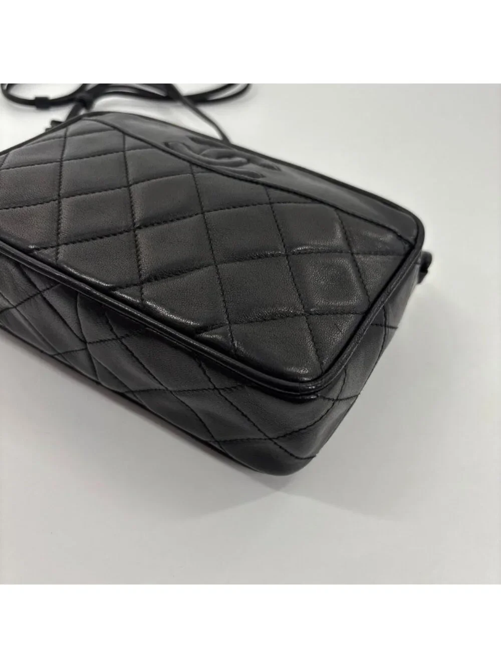 Chanel Lambskin Quilted Shoulder
